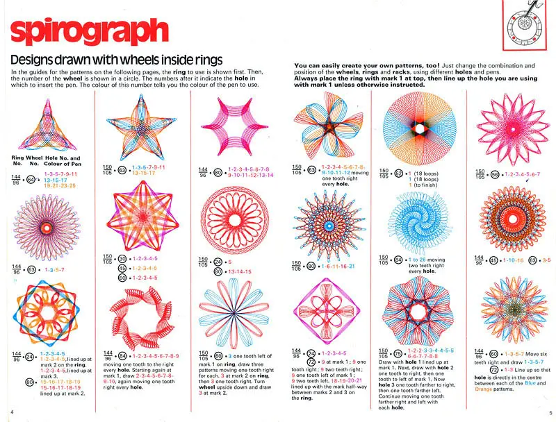 spirograph drawings guide