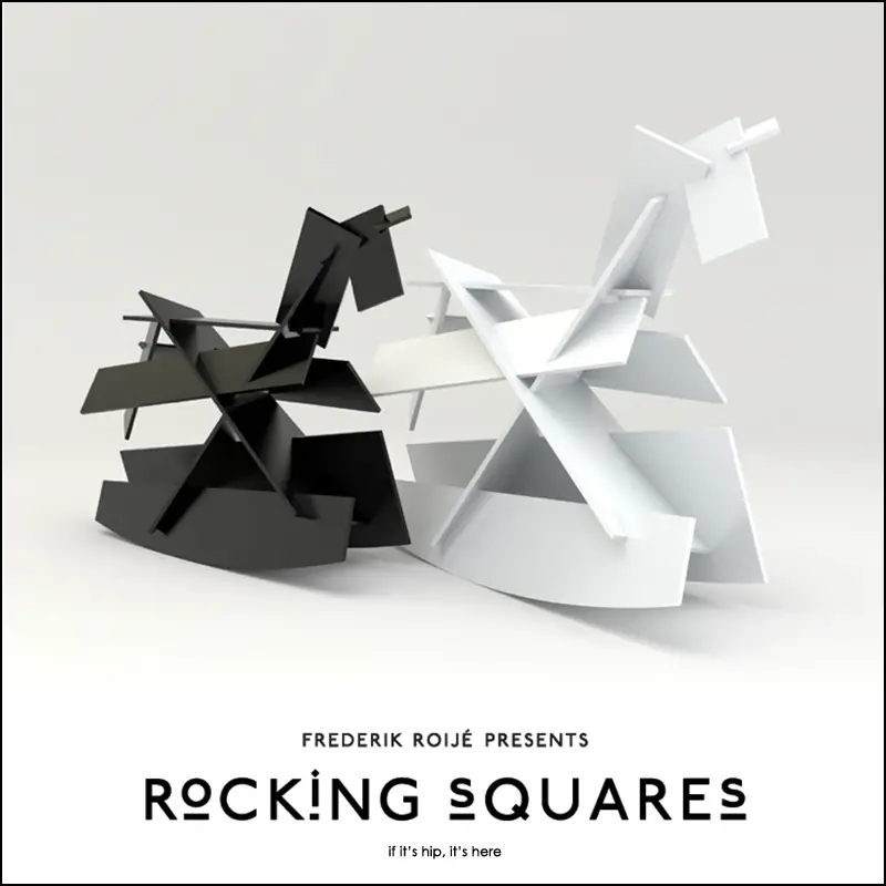 Modernist Rocking Horses By Frederik Roijé