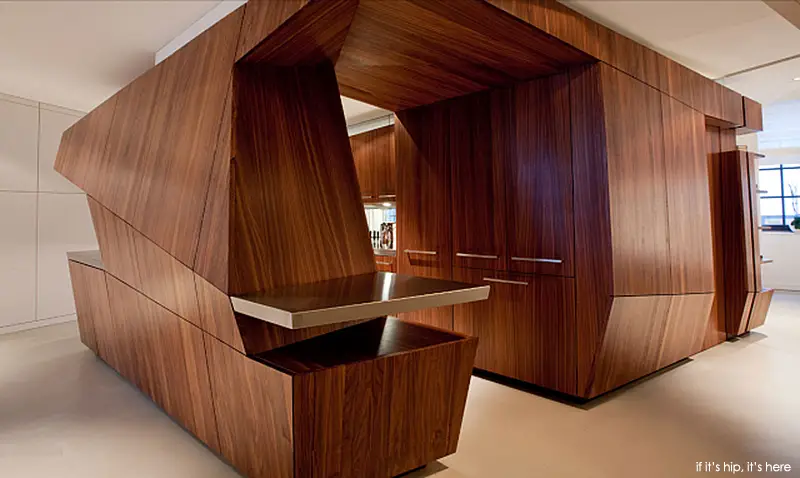 modern wood kitchen