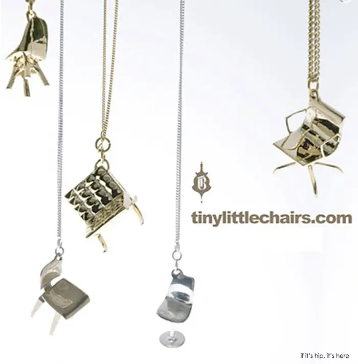 tiny little chairs pendants