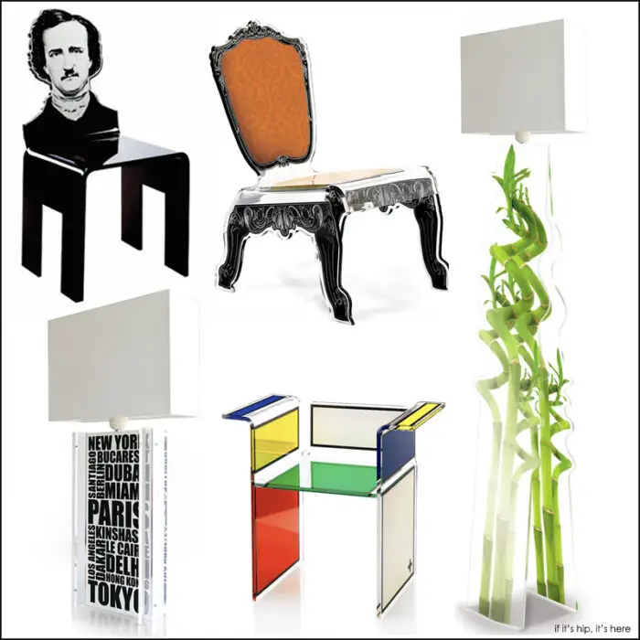 Read more about the article Acrila – Modern Acrylic Furniture That Goes From Baroque To Pop Art.