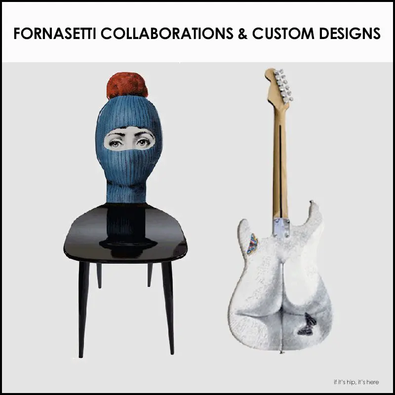 Fornasetti Collaborations & Custom designs