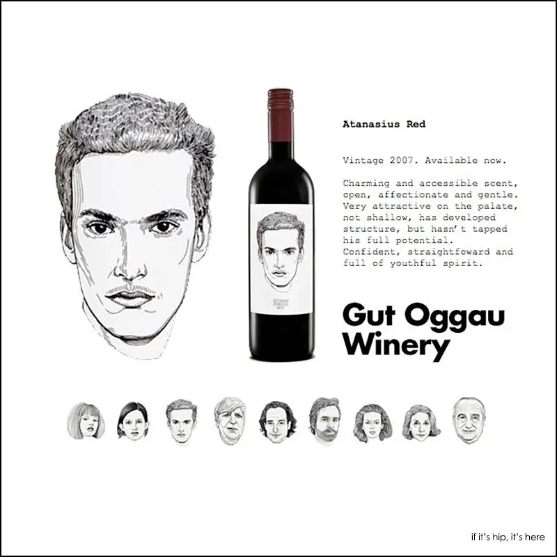 Gut Oggau wine labels