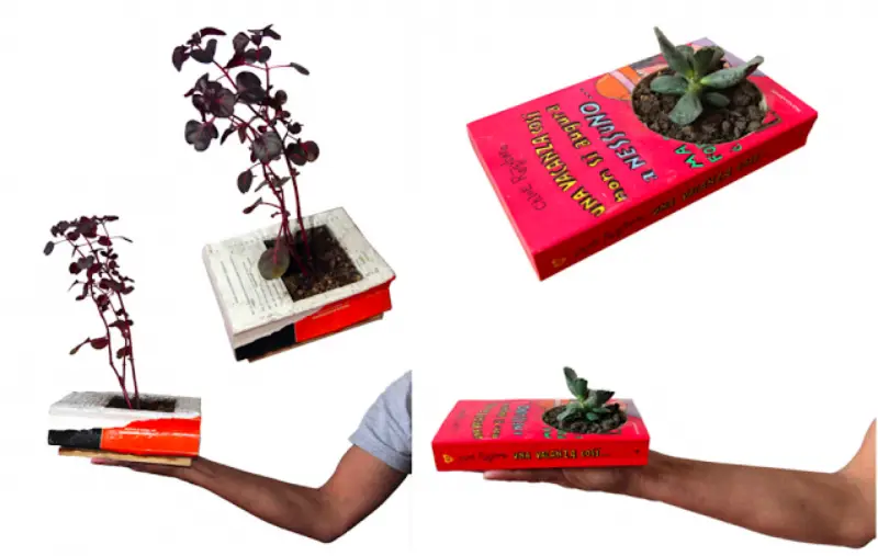 book planters