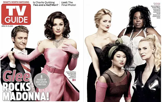 Read more about the article GLEE does Madonna; Side By Side Photos and More!