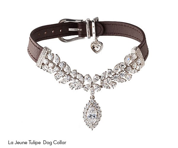 La Jeune Tulipe dog collar