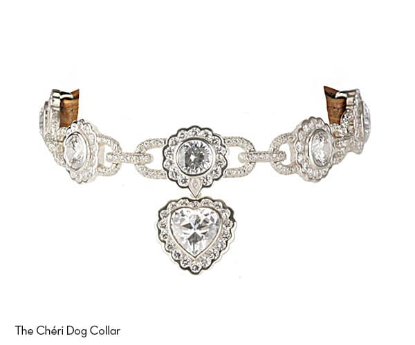 Chéri diamond dog collar