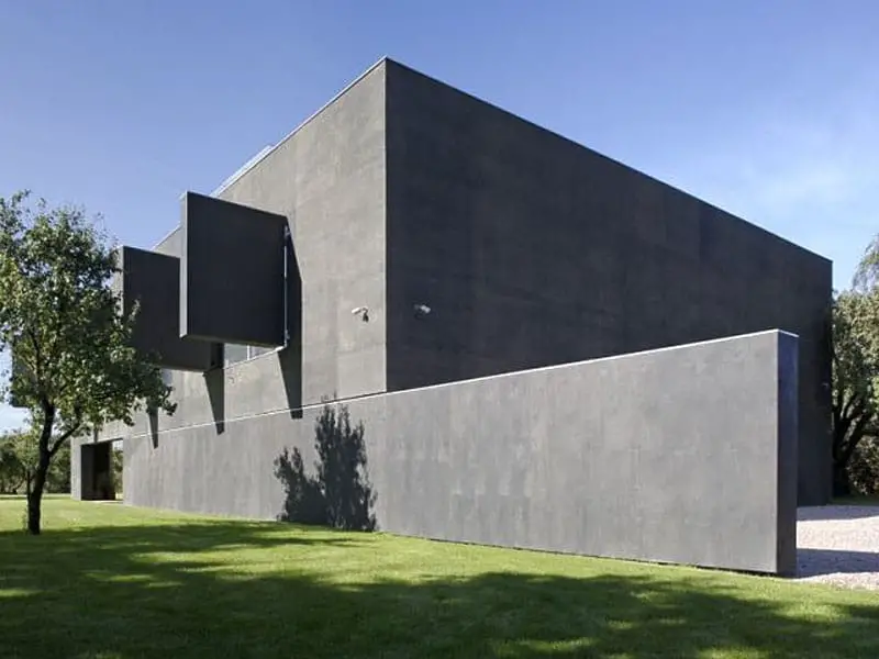 modern concrete home