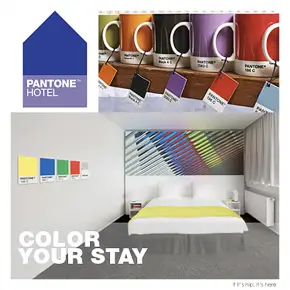 The PANTONE Hotel In Brussels Offers Colorful Accommodations (UPDATED).
