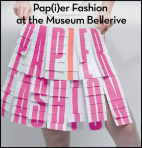 Pap(i)er Fashion At The Museum Bellerive