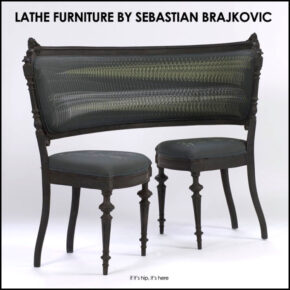 When Computers And Classics Collide: Sebastian Brajkovic’s Lathe Furniture