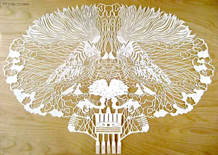 Read more about the article Shear Beauty. Cut Paper Art By Lorraine Nam.