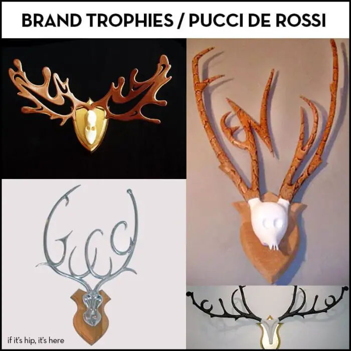 Read more about the article Brand Trophies (Gucci, Nike, LV, Cartier & More) by Artist Pucci de Rossi