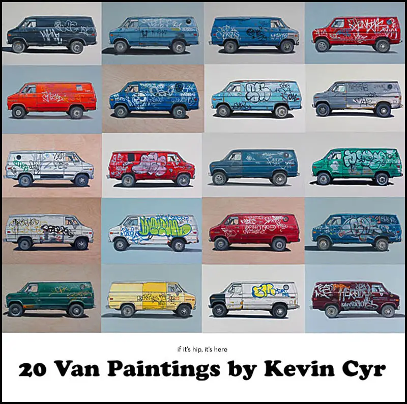 van paintings by Kevin Cyr