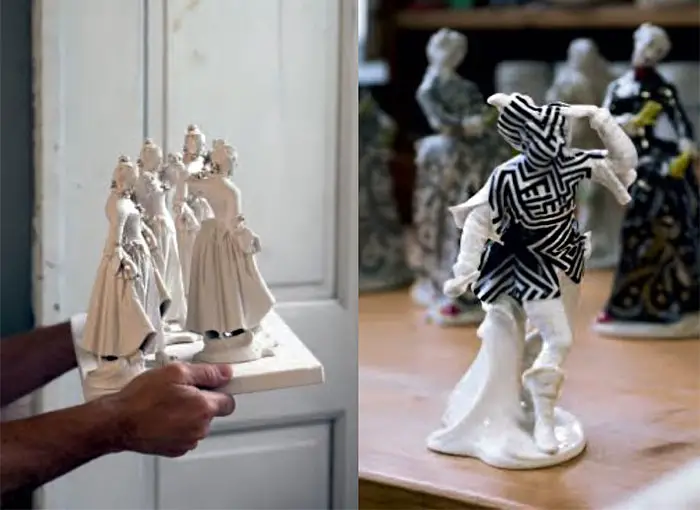 Classic Nymphenburg Porcelain Figurines Get Fashion Makeovers