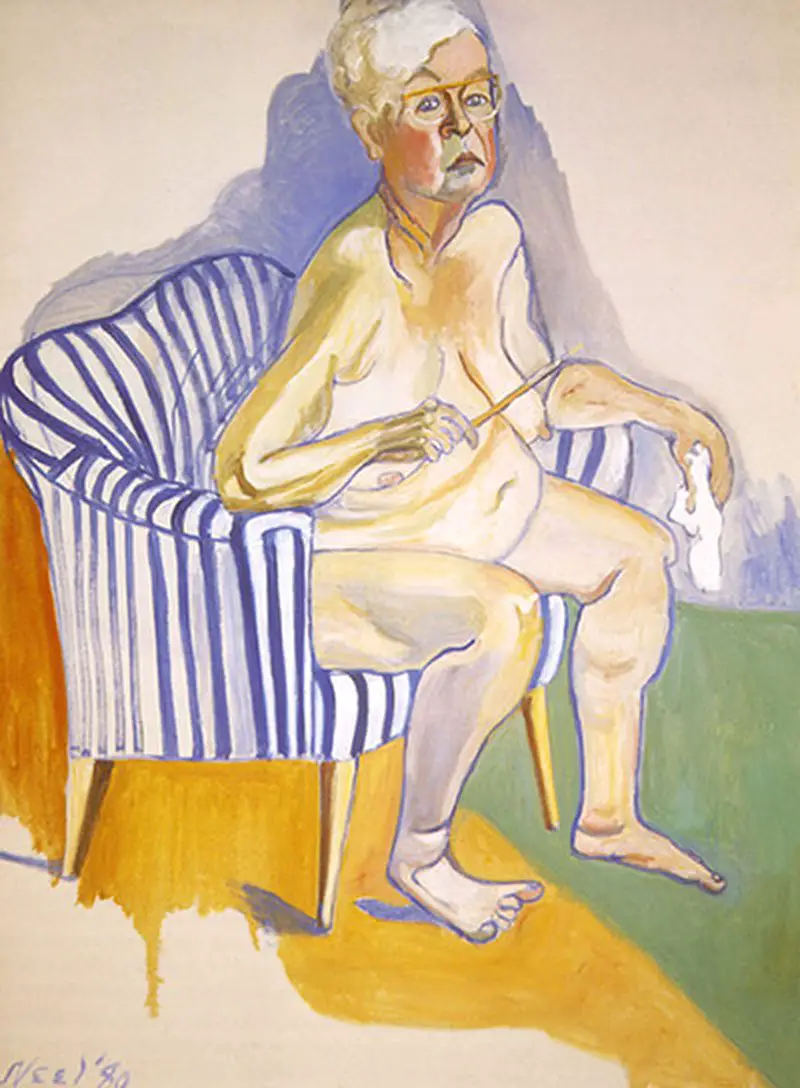 Alice Neel, Self-portrait, 1980