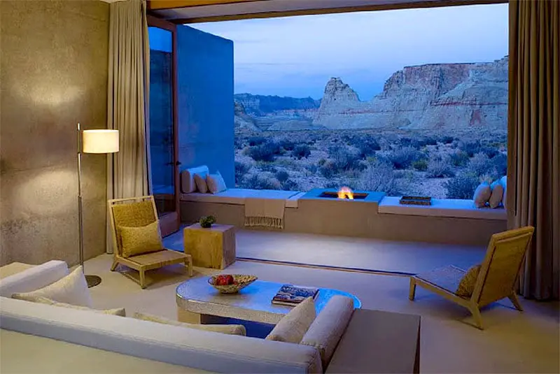 amangiri resort utah room view