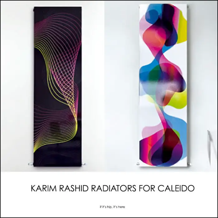 Read more about the article Karim Rashid Heats Things Up For Caleido With His New Radiator Designs.