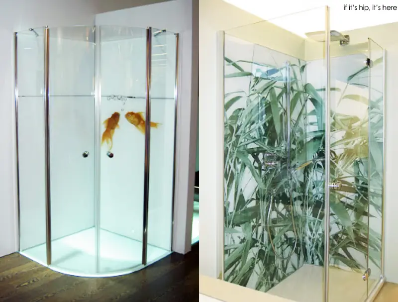 digitally printed glass shower enclosures