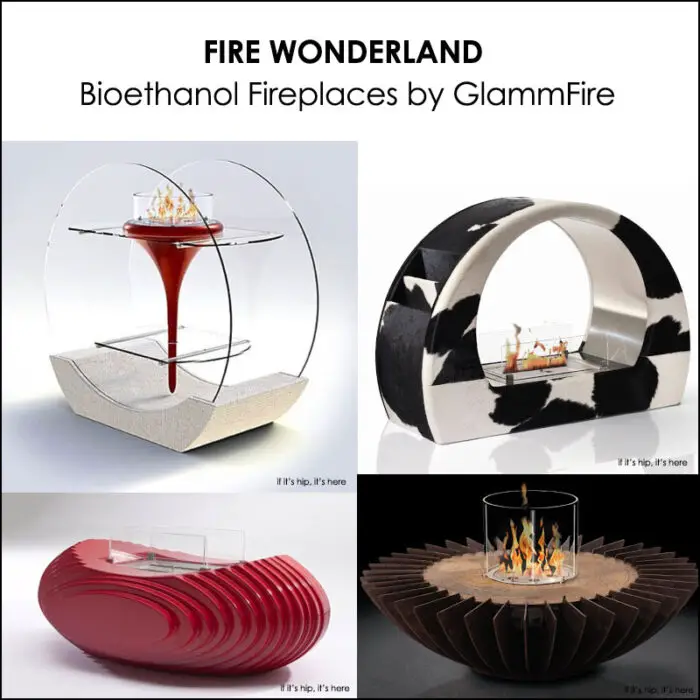 Read more about the article These Babies Are HOT! Decorative Bioethanol Fireplaces By GlammFire.