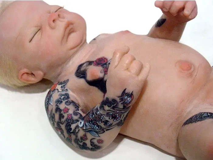 Read more about the article Drill Baby, A Narratively Tattooed Infant From Jason Clay Lewis.