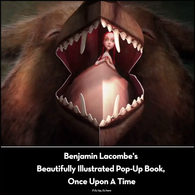 benjamin lacombe pop up book