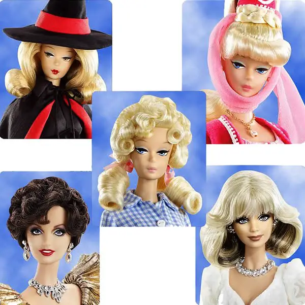 Read more about the article Mattel Taps Into Sexy Classic TV Icons For 5 Soon To Be Released Barbie Dolls.