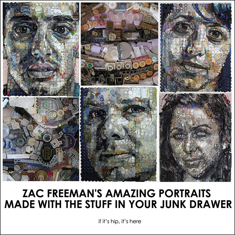 zac freeman mosaic portraits