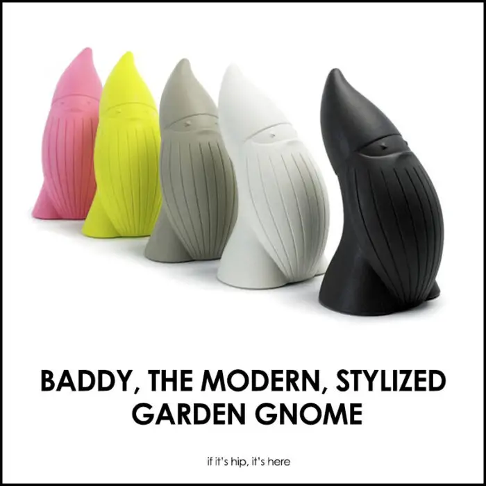 Read more about the article Baddy, The Modern Garden Gnome. Now in 8 Colors.
