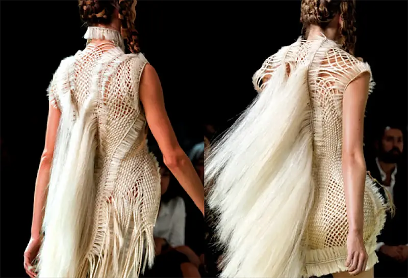 rattan dress