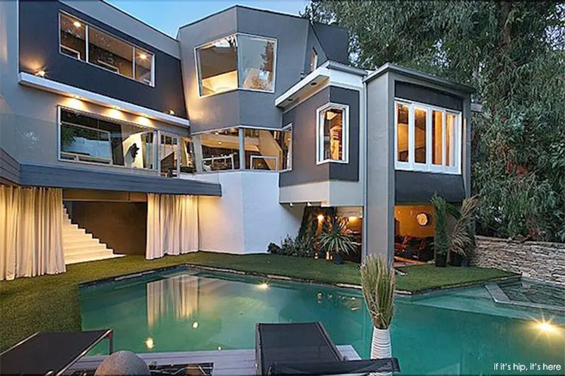 modernist hollywood hills home for sale