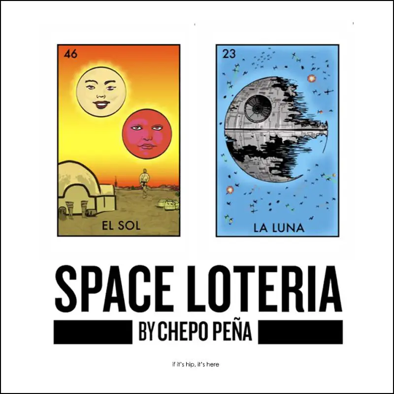 Space Loteria Mexican Bingo