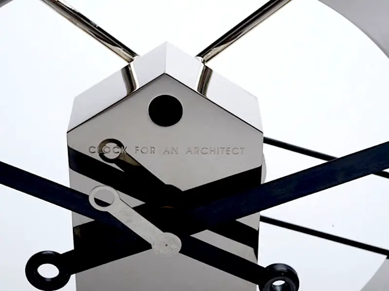 Read more about the article Pentagram’s Daniel Weil Designs A Clock For An Architect