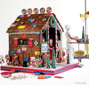 Nibble Nibble Little Mouse, Who Is Nibbling On My House? $15,000 Gingerbread House.