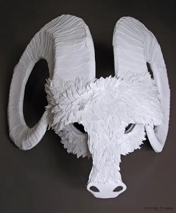 Read more about the article Beautiful Cut Paper Animal Masks by Flurry and Salk.