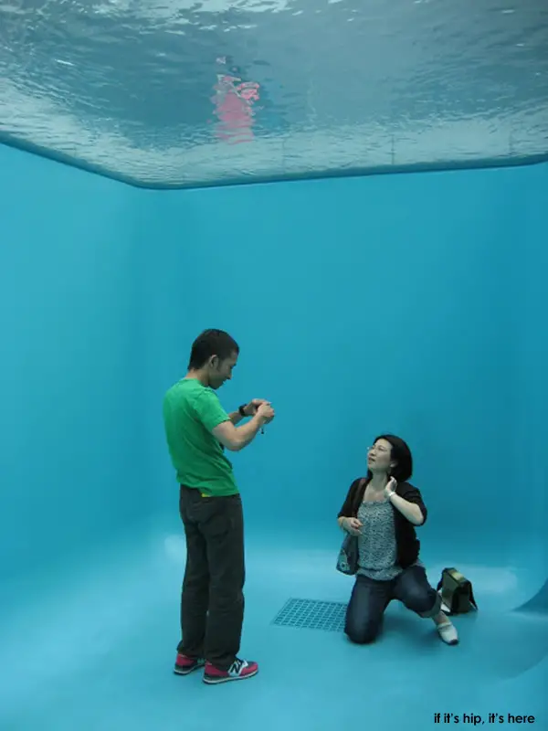 Leandro Erlich swimming pool - interior - modelling.