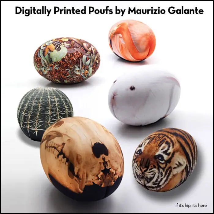 Read more about the article Cutest Poufs You’ll Ever Sit On. Animal Tatos & Tatinos By Maurizio Galante.