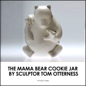 Tom Otterness Designs A Hip Home For Cookies. The Mama Bear Cookie Jar.