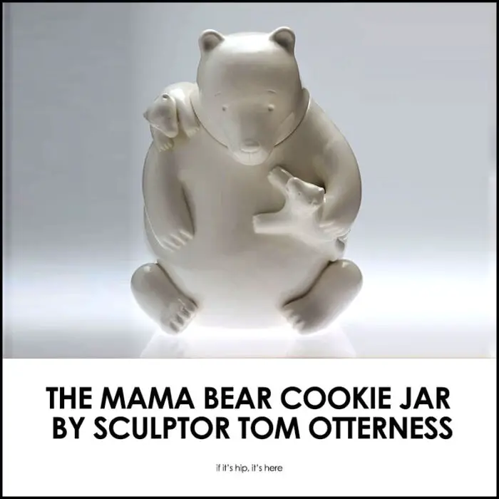 Tom Otterness Mama Bear cookie jar