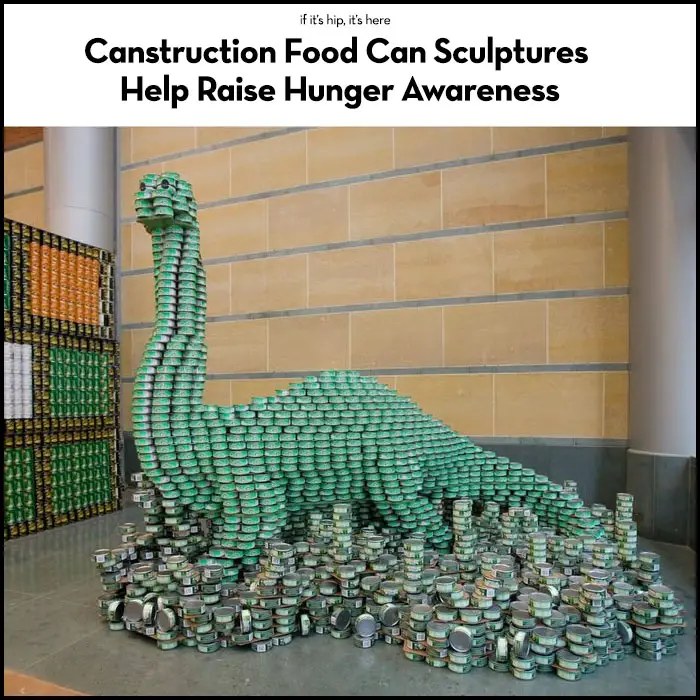Read more about the article Canstruction Food Can Sculptures Help Raise Hunger Awareness.