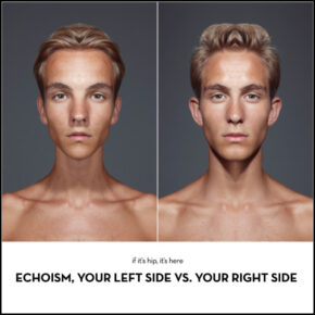 Echoism, Your Left Side Vs. Your Right Side.
