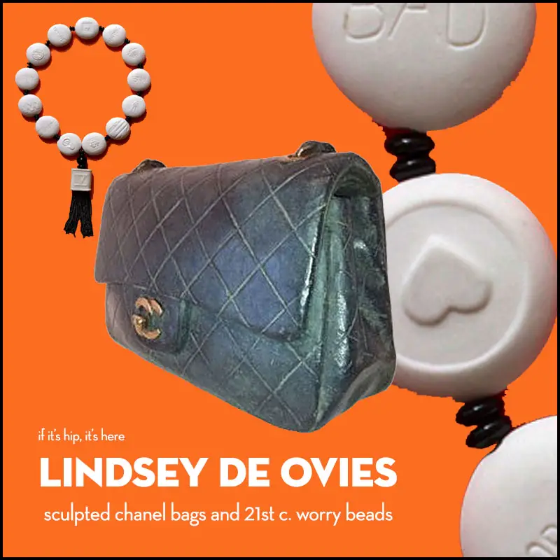 Read more about the article Sculpted Chanel Bags & Bipolaroids: 21st Century Worry Beads By Lindsey de Ovies