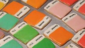 Pantone Color Chip Cookies! Kim Neill Bakes Up Deliciously Divine Design.