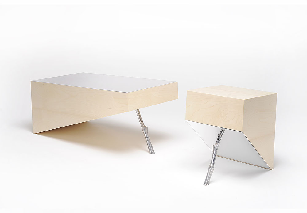 D/ZEN coffee table and stool