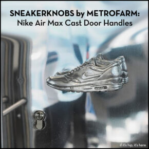 Sneakerknobs. Door Handles Shaped Like Nike Air Max Kicks By Metrofarm.