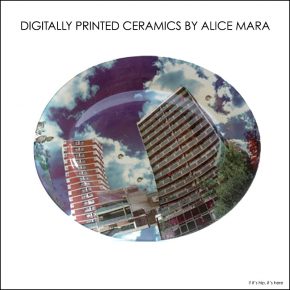 Digitally Printed Ceramics And Porcelain By Alice Mara.