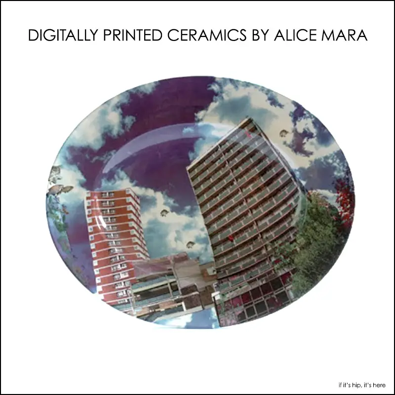 digitally printed ceramics by Alice Mara