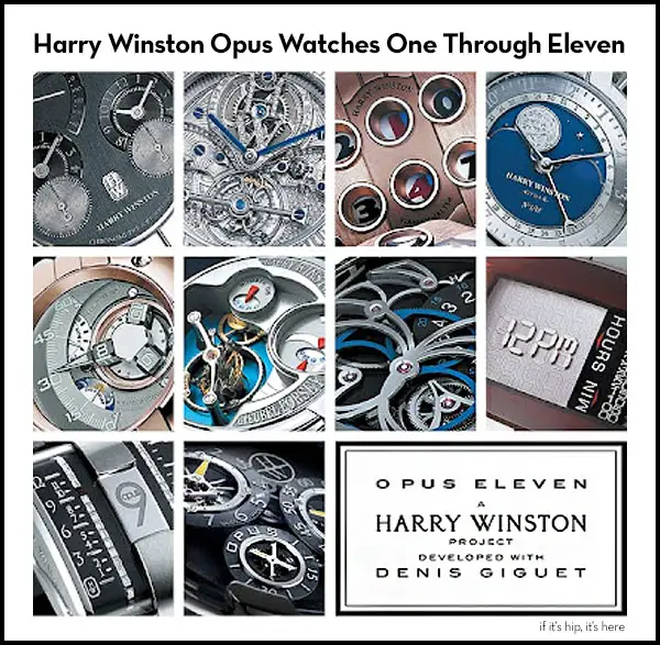 Read more about the article All The Opus Watches (1 through 11) From Harry Winston & Various Horologists.