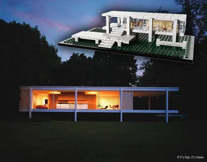 Lego farnsworth house