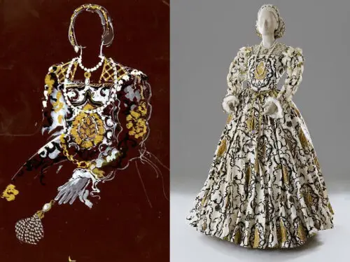 Paper Dress of Eleonora de Toledo